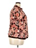 Style&Co 100% Polyester Floral Brown Short Sleeve Blouse Size 22 - photo 4
