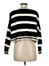 Boohoo 100% Polyester Stripes Black Pullover Sweater Size Med - Lg - photo 2