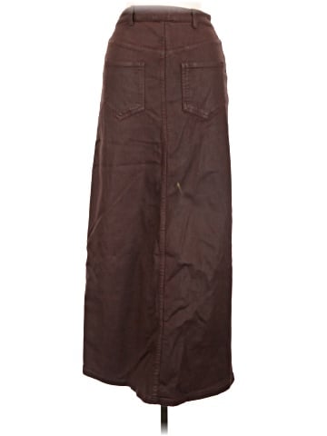 Pilcro Faux Leather Skirt (view 2)