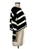 Boohoo 100% Polyester Stripes Black Pullover Sweater Size Med - Lg - photo 4
