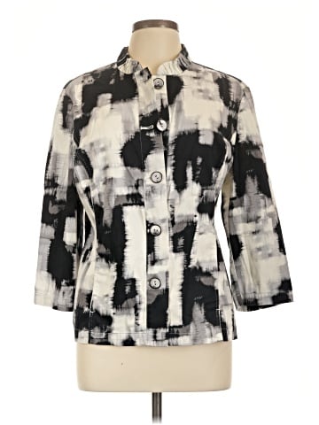 Chico's 3/4 Sleeve Button-Down Shirt (view 1)