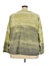 Logo Layers Tie-dye Green Pullover Sweater Size 3X - photo 2