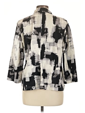 Chico's 3/4 Sleeve Button-Down Shirt (view 2)