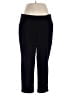 Kasper Solid Black Active Pants Size 2X - photo 1