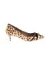 Ann Taylor Animal Print Tan Heels Size 8 - photo 1