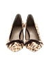Ann Taylor Animal Print Tan Heels Size 8 - photo 2