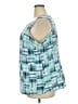 Talbots Blue Sleeveless Blouse Size 2X - photo 5