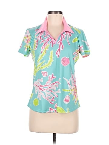 AnaClare Short Sleeve Polo (view 1)