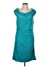 Boston Proper Solid Teal Cocktail Dress Size L - photo 1