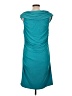 Boston Proper Solid Teal Cocktail Dress Size L - photo 2