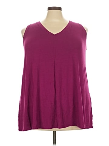 Lane Bryant Sleeveless T-Shirt (view 1)