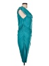 Boston Proper Solid Teal Cocktail Dress Size L - photo 4
