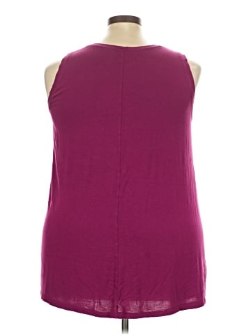 Lane Bryant Sleeveless T-Shirt (view 2)