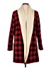 Eddie Bauer Plaid Red Coat Size L - photo 1