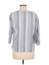 Haven Well Within Gray 3/4 Sleeve Blouse Size M - photo 2