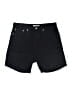 Levi's Solid Black Denim Shorts Size 30 waist - photo 1