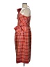 J.Crew Plaid Orange Cocktail Dress Size 12 - photo 5
