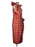 J.Crew Plaid Orange Cocktail Dress Size 12 - photo 4