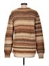 St. John's Bay Chevron-herringbone Brown Pullover Sweater Size L - photo 2
