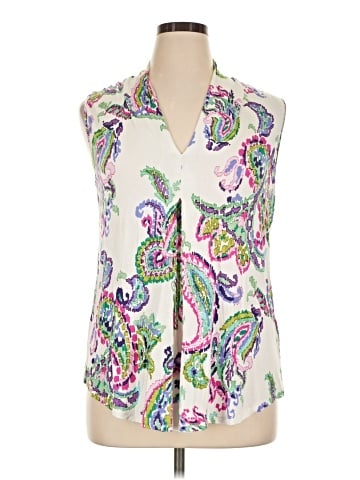 Cable & Gauge Sleeveless Blouse (view 1)