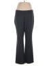 Roz & Ali Houndstooth Gray Dress Pants Size XL - photo 1