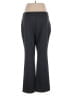 Roz & Ali Houndstooth Gray Dress Pants Size XL - photo 2