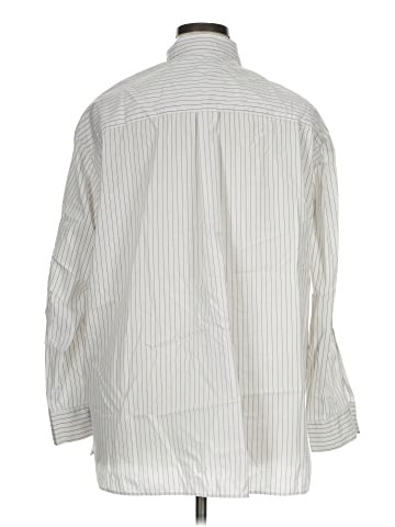 Lafayette 148 New York 3/4 Sleeve Button-Down Shirt (view 2)