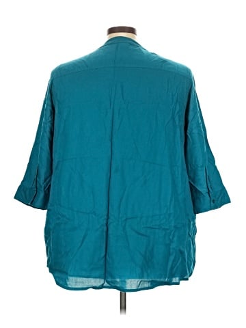 Woman Within 3/4 Sleeve T-Shirt (view 2)