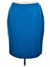 Jones Studio Solid Blue Formal Skirt Size 20 - photo 1