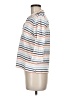 L.L.Bean Stripes White 3/4 Sleeve Button-Down Shirt Size M - photo 5