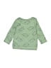 Carter's 100% Cotton Green Long Sleeve T-Shirt 0-3 MO / 3 MO - photo 2