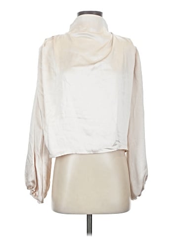 Line & Dot 3/4 Sleeve Blouse (view 1)