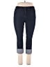 Chico's Color Block Blue Jeggings Size M - photo 1