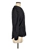 Joie 100% Viscose Black Long Sleeve Blouse Size M - photo 4