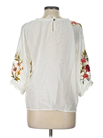 Sundance 3/4 Sleeve Blouse (view 2)