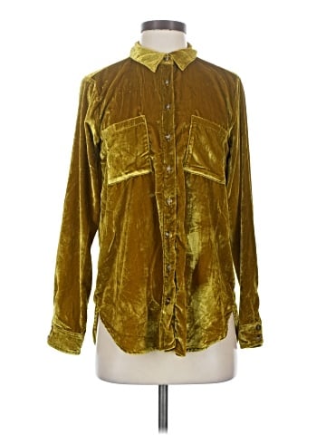 Maeve by Anthropologie Long Sleeve Button-Down Shirt (view 1)