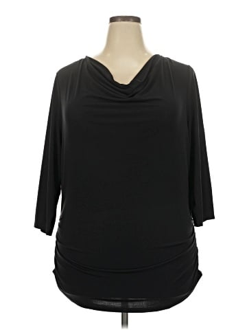 Lane Bryant 3/4 Sleeve T-Shirt (view 1)