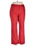 Apt. 9 Solid Red Casual Pants Size 18 - photo 1