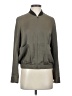 Theory Solid Green Track Jacket Size S - photo 1