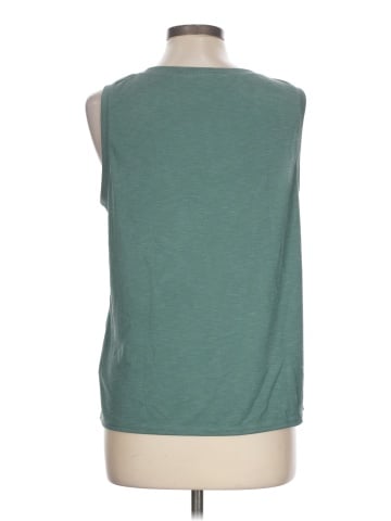 Green Envelope Sleeveless Top (view 2)