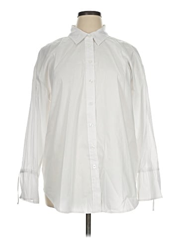 Simply Vera Vera Wang Long Sleeve Button-Down Shirt (view 1)