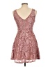Speechless Paisley Pink Cocktail Dress Size L - photo 2