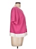 W118 by Walter Baker 100% Polyester Color Block Pink Short Sleeve Top Size 10 - photo 4