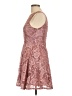 Speechless Paisley Pink Cocktail Dress Size L - photo 5