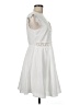 Shein White Casual Dress Size 6 - photo 4
