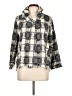 MULTIPLES Plaid Gray Jacket Size L - photo 1