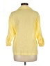 Unbranded Yellow 3/4 Sleeve Button-Down Shirt Size M (estimated) - photo 2