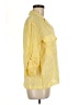 Unbranded Yellow 3/4 Sleeve Button-Down Shirt Size M (estimated) - photo 4