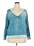 Sundance 100% Cotton Teal Pullover Sweater Size XXL - photo 1