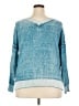 Sundance 100% Cotton Teal Pullover Sweater Size XXL - photo 2